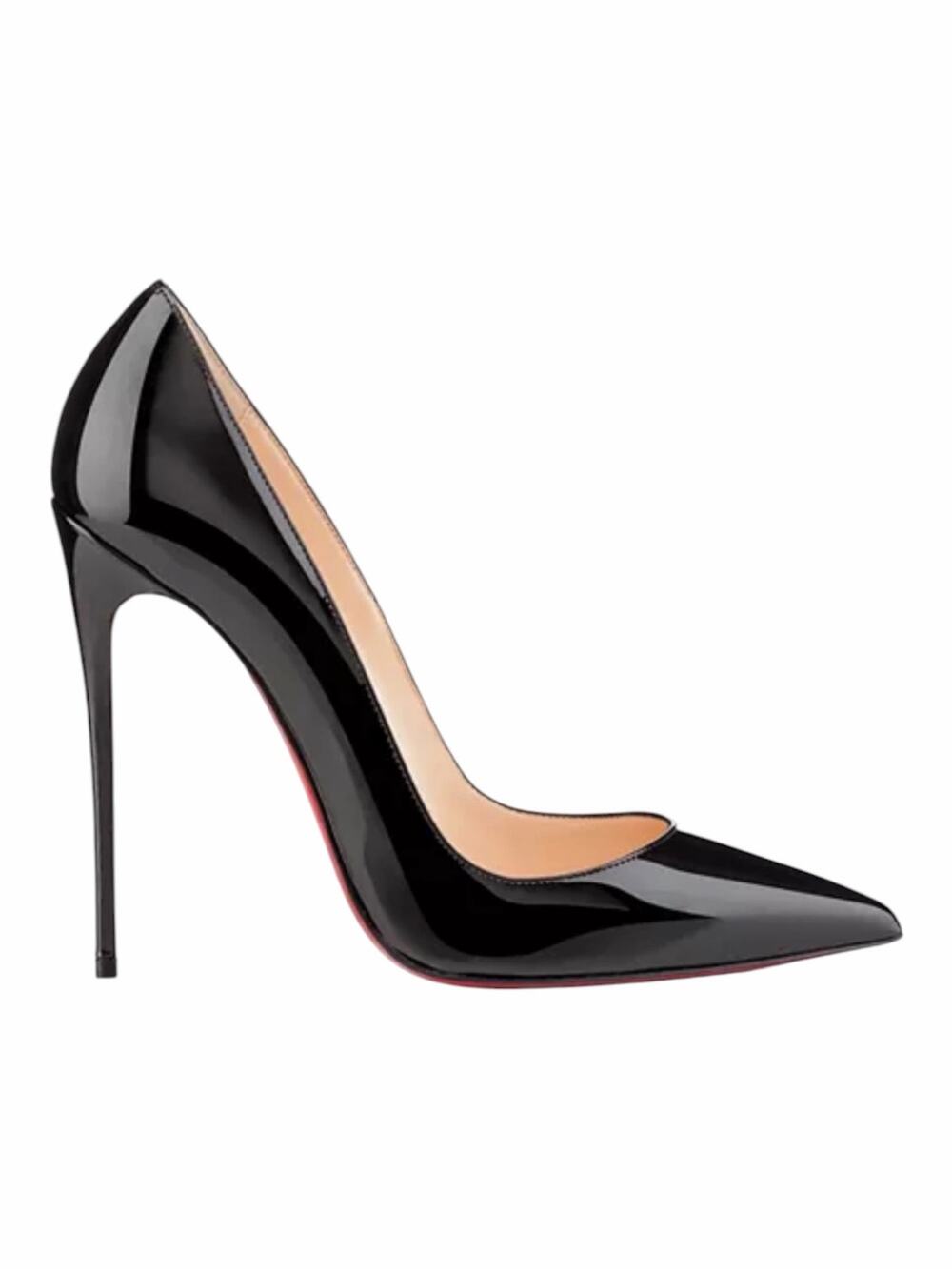 Christian Louboutin So Kate 120 Patent Leather Pump Black Size 40.5
